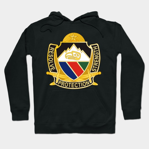 3rd Maneuver Enhancement Brigade - DUI wo Txt Hoodie by twix123844